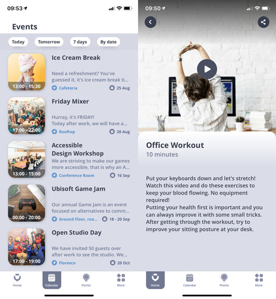 poll and event campaigns