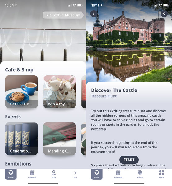 guided tour campaign and zoniz homepage
